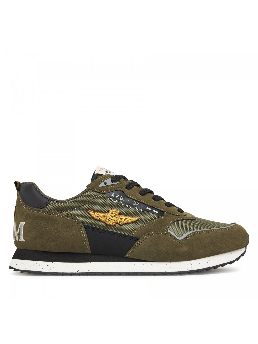 Sneakersy Aeronautica Militare 252SC0288UCT03545 Zelená